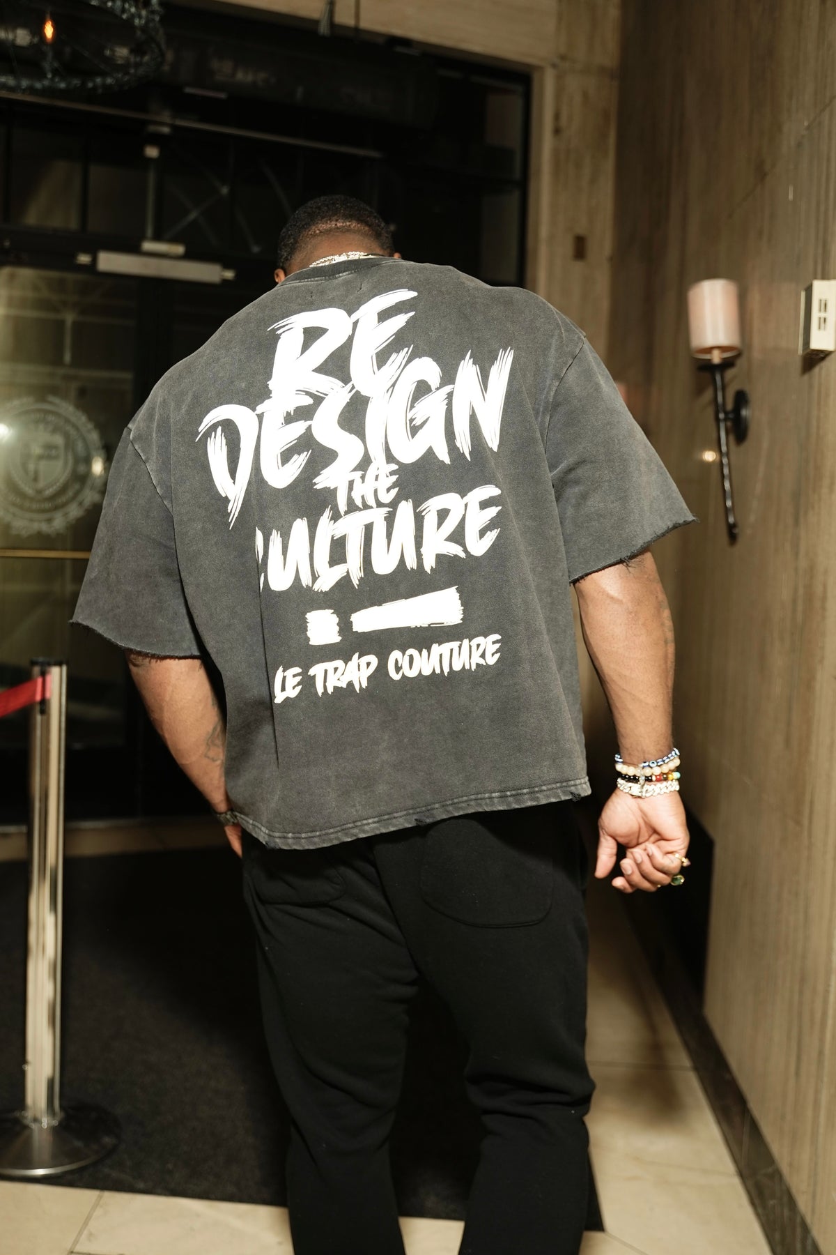 New! Re-Design The Culture T-Shirt (Black)
