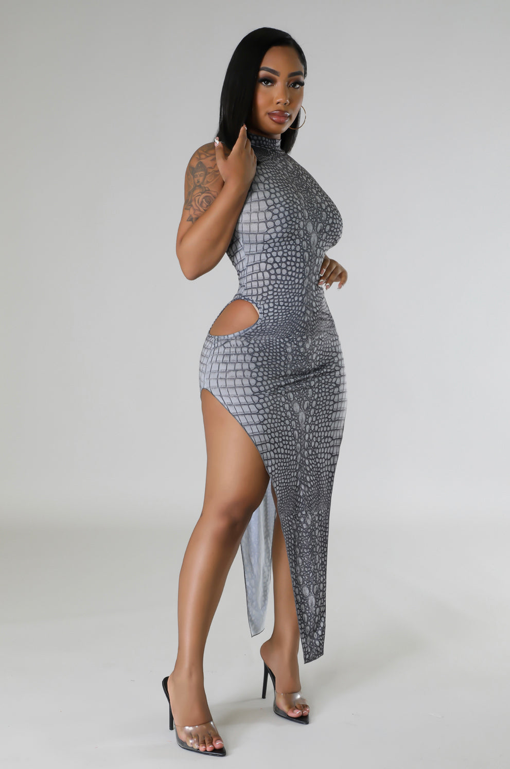 New! Animalistic Behavior Dress