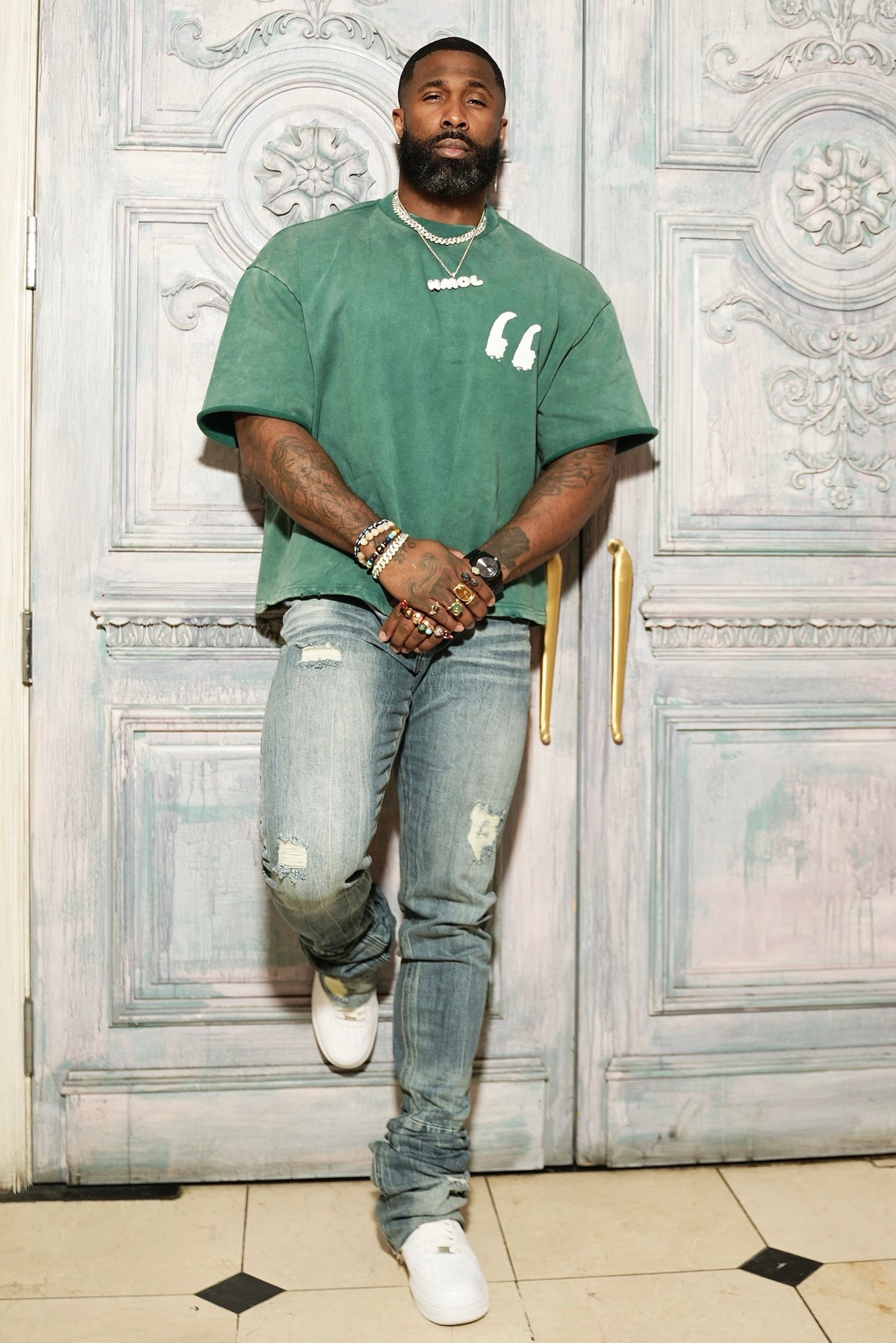 New! Re-Design The Culture T-shirt (Green)