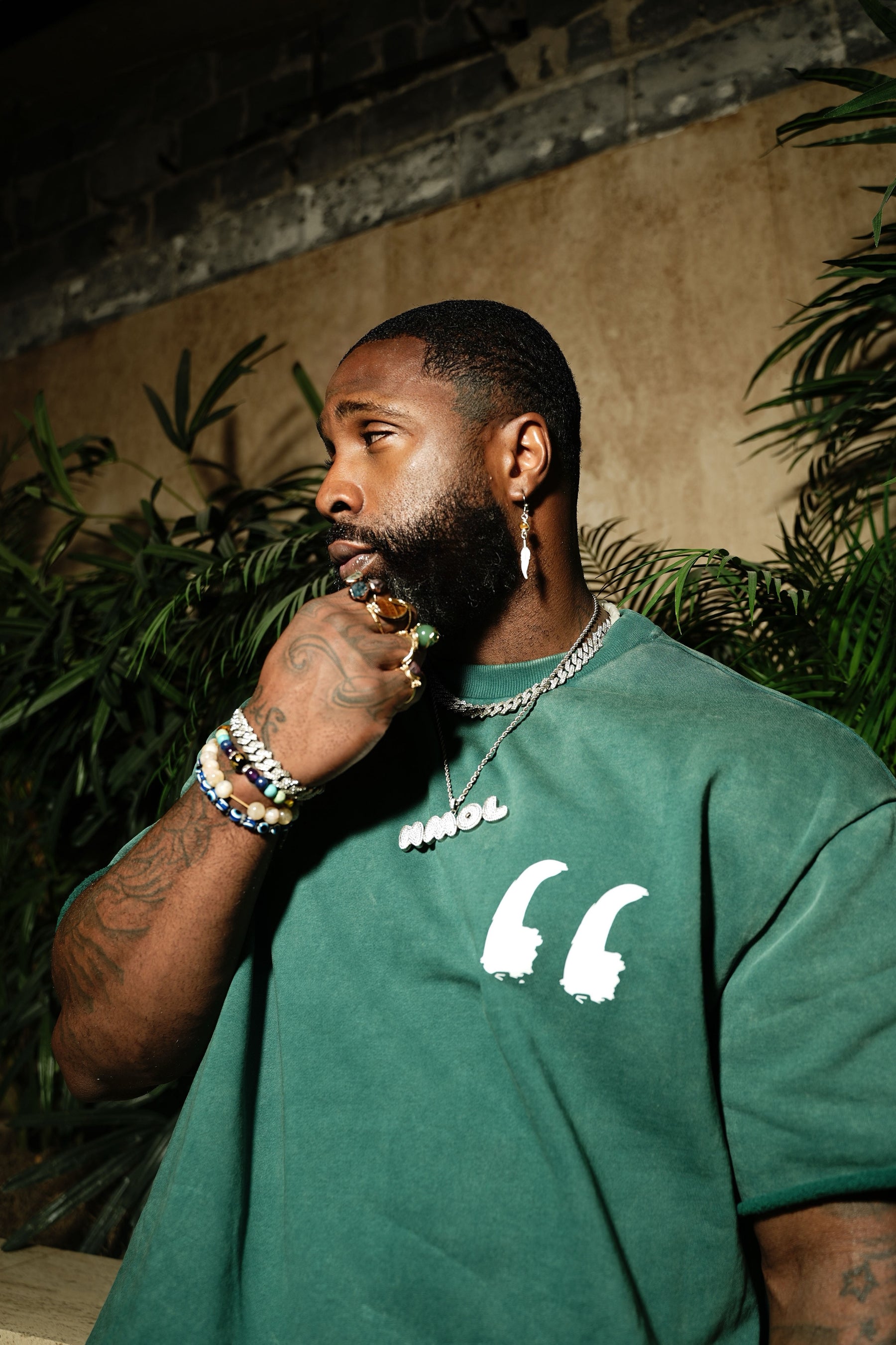 New! Re-Design The Culture T-shirt (Green)