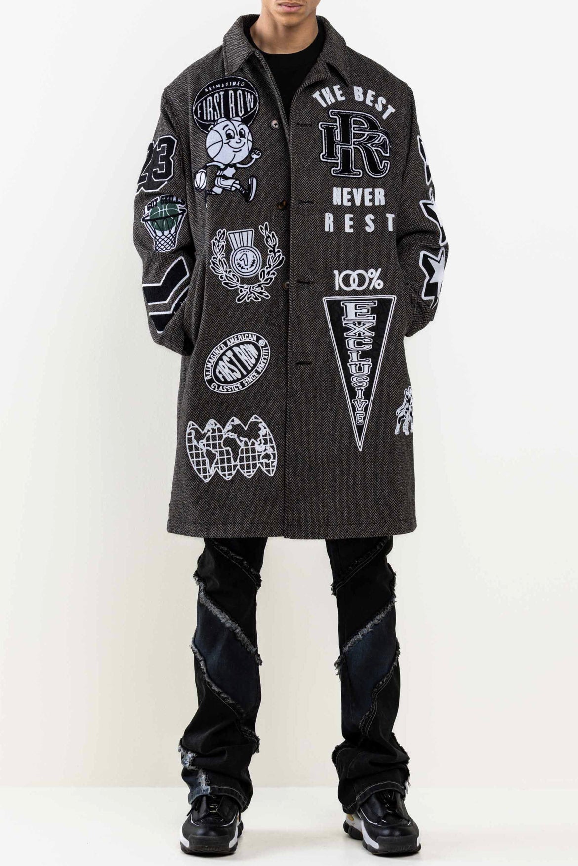 New! Never Rest Wool Trench