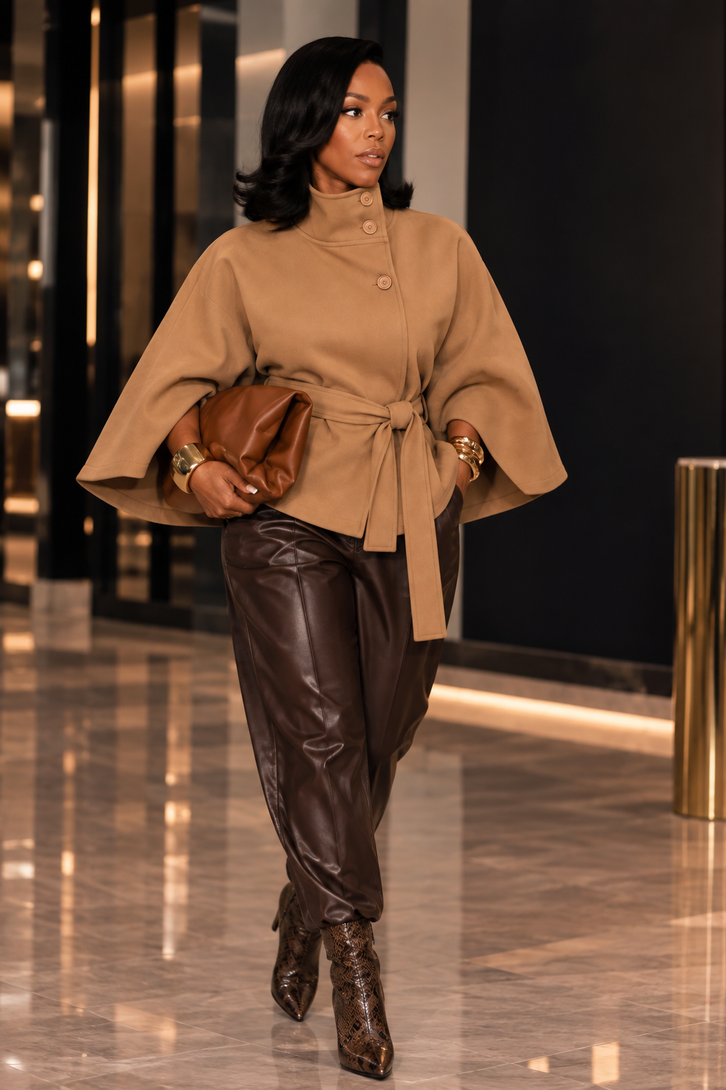 New! Sena Cape Jacket