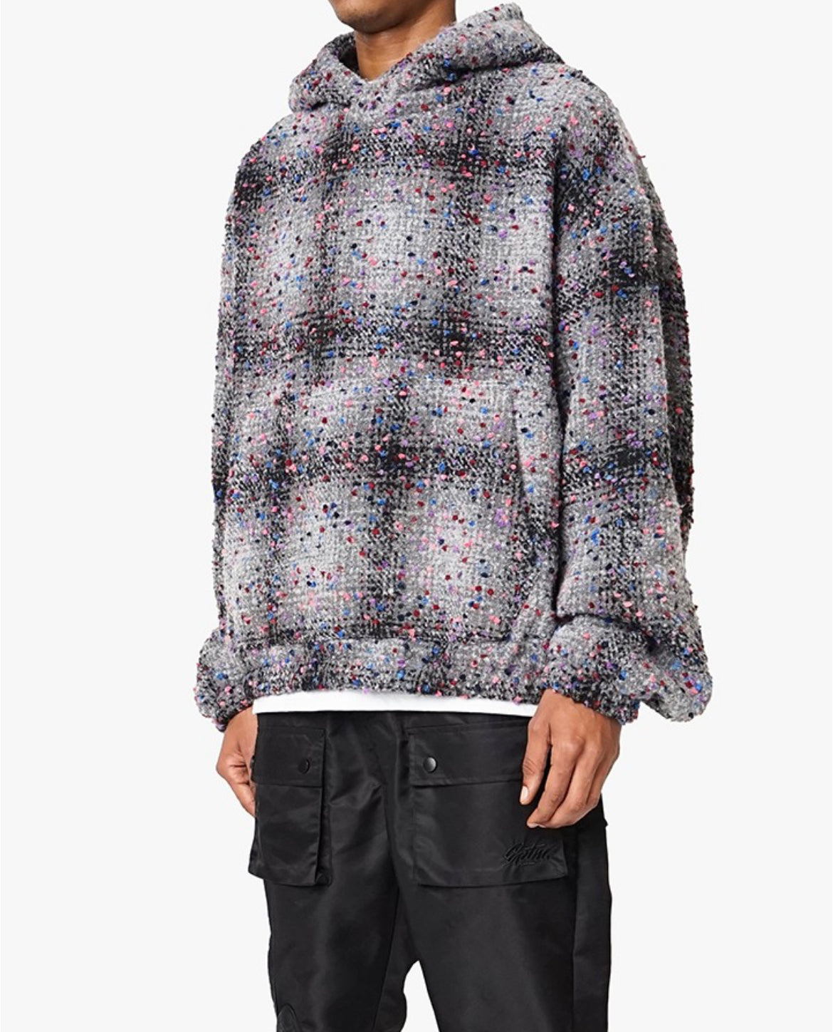 New!! So Wavey Flannel Hoodie