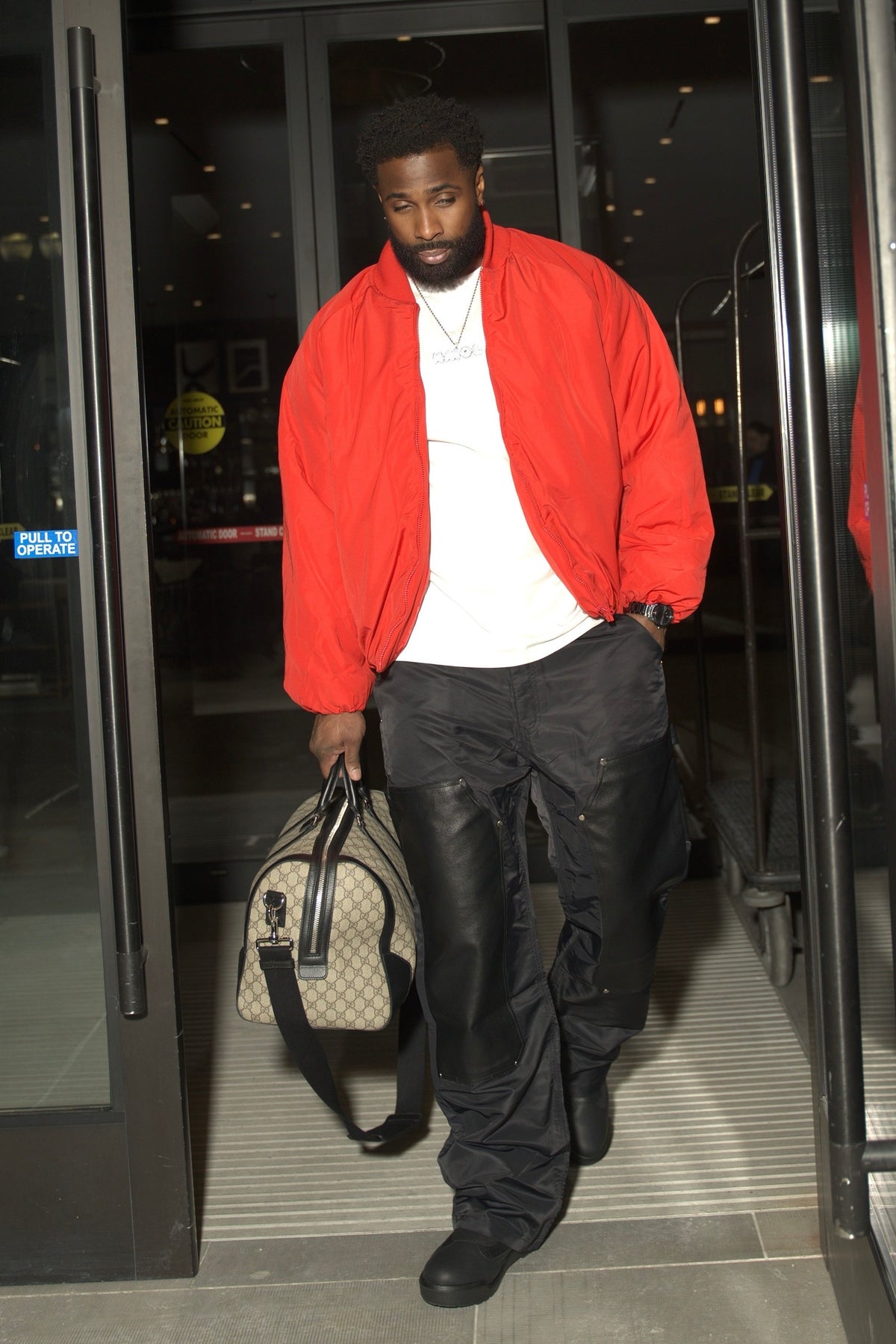 New! Capital Cropped Bomber