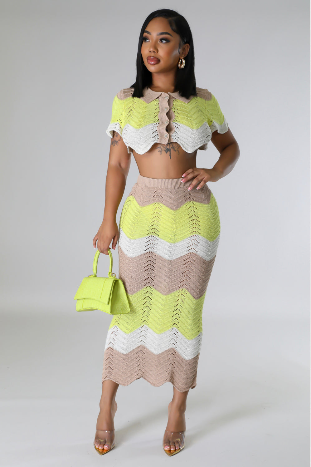 New!! Blanca Skirt Set