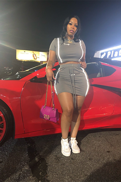 ”New Trap Season” Skirt Set