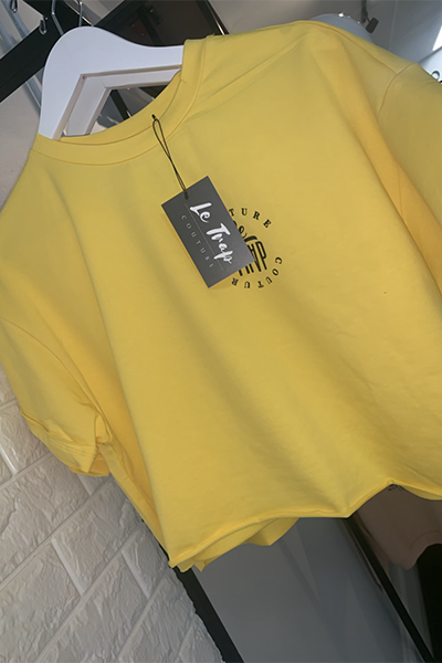 ”Passport” Crop Top