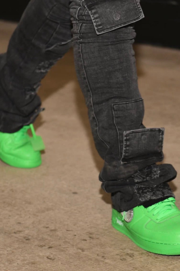 NEW!! Gunna Black Washed Stacked Jeans