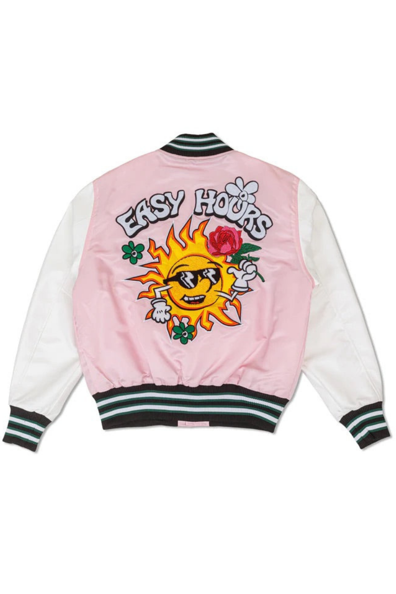 Easy Hours spring varsity Jacket