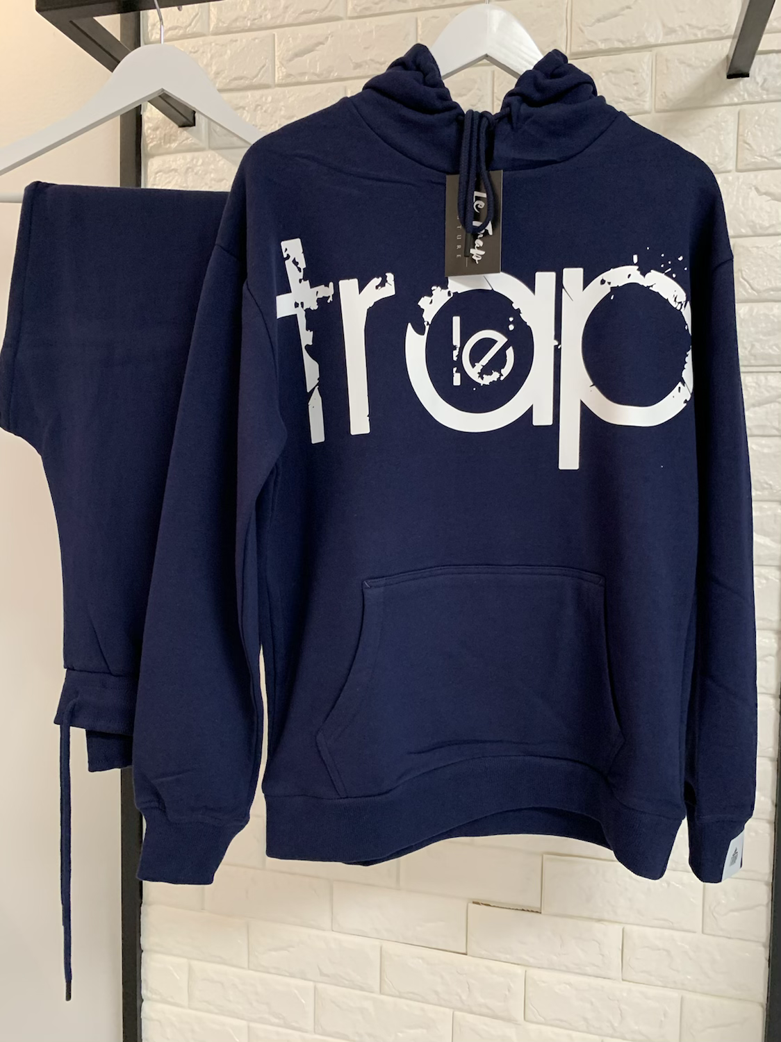 RESTOCKED! "Classic Hustle” Jogger Set (Navy)