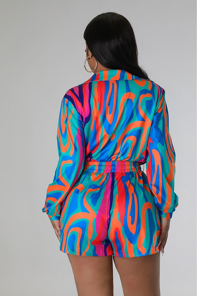 Sunset Romper