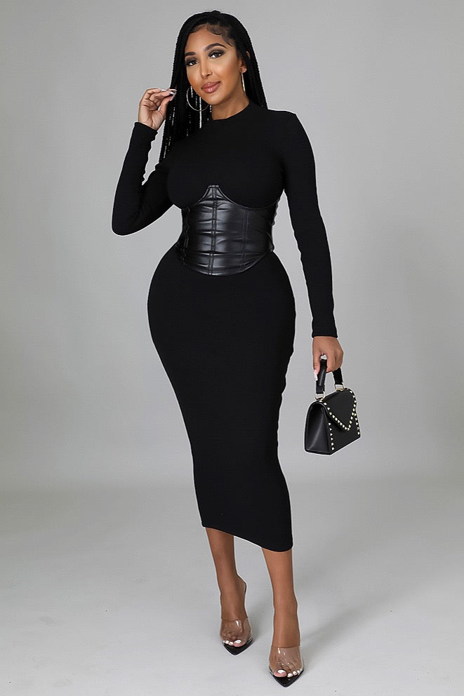 RESTOCKED! Lil Miss Snatched Dress