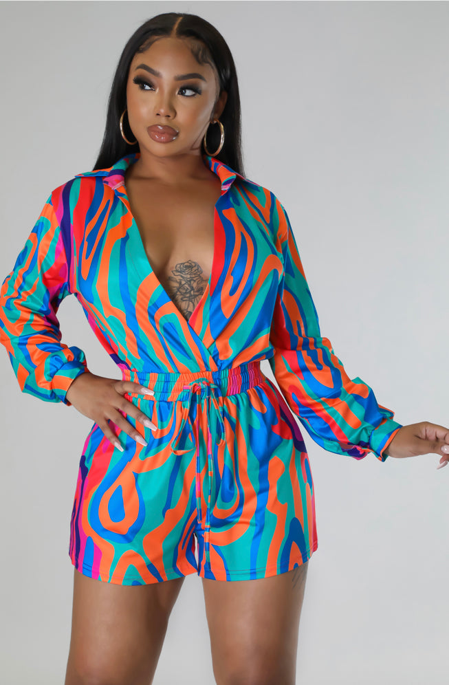 Sunset Romper