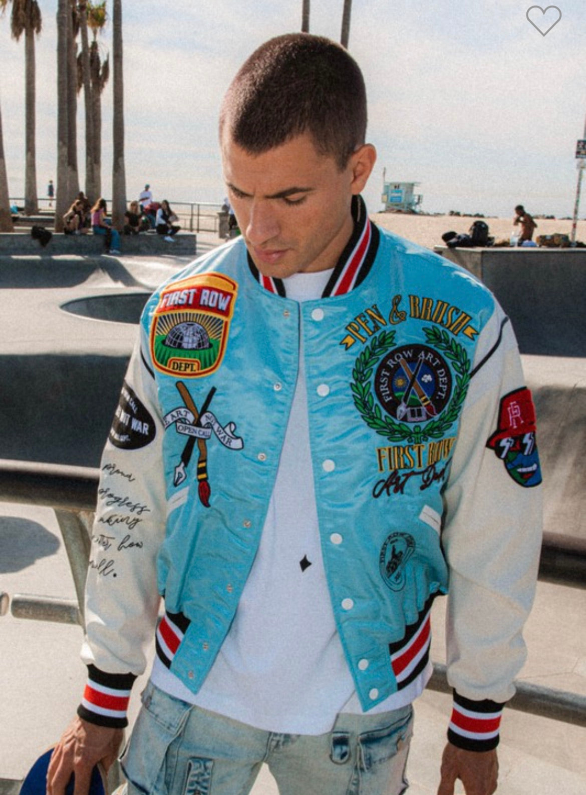 Pen and Brush Varsity Jacket