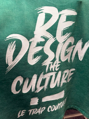 New! Re-Design The Culture         T-shirt (Brown)