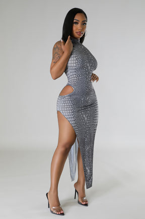 New! Animalistic Behavior Dress