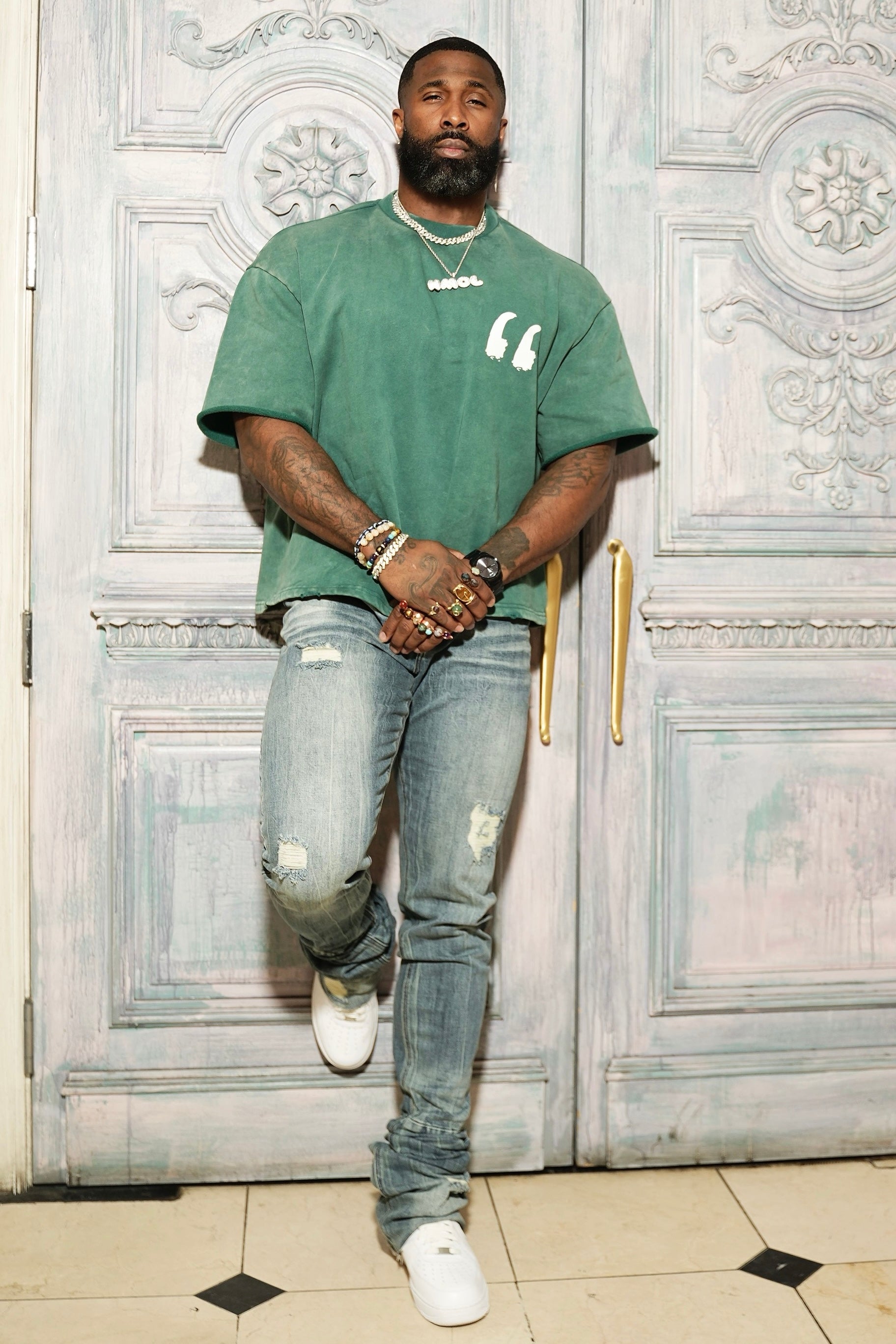 New! Re-Design The Culture T-shirt (Green)
