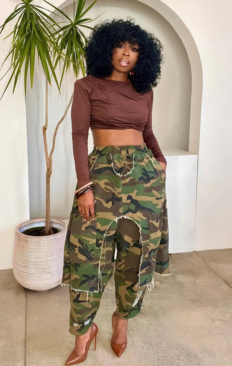 Fly Girl Season Camo pants