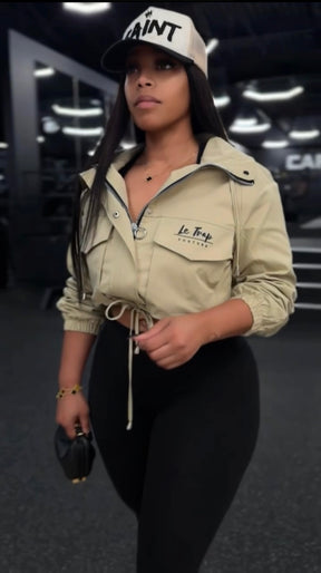 Spring Break Cropped Jacket