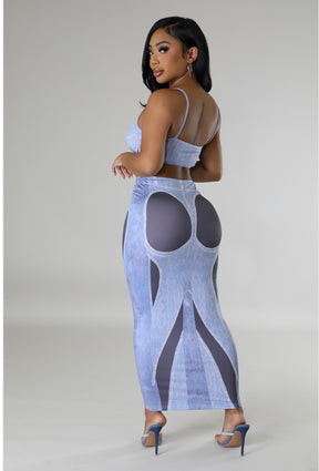 Flash Sale!! Pop Out Skirt Set