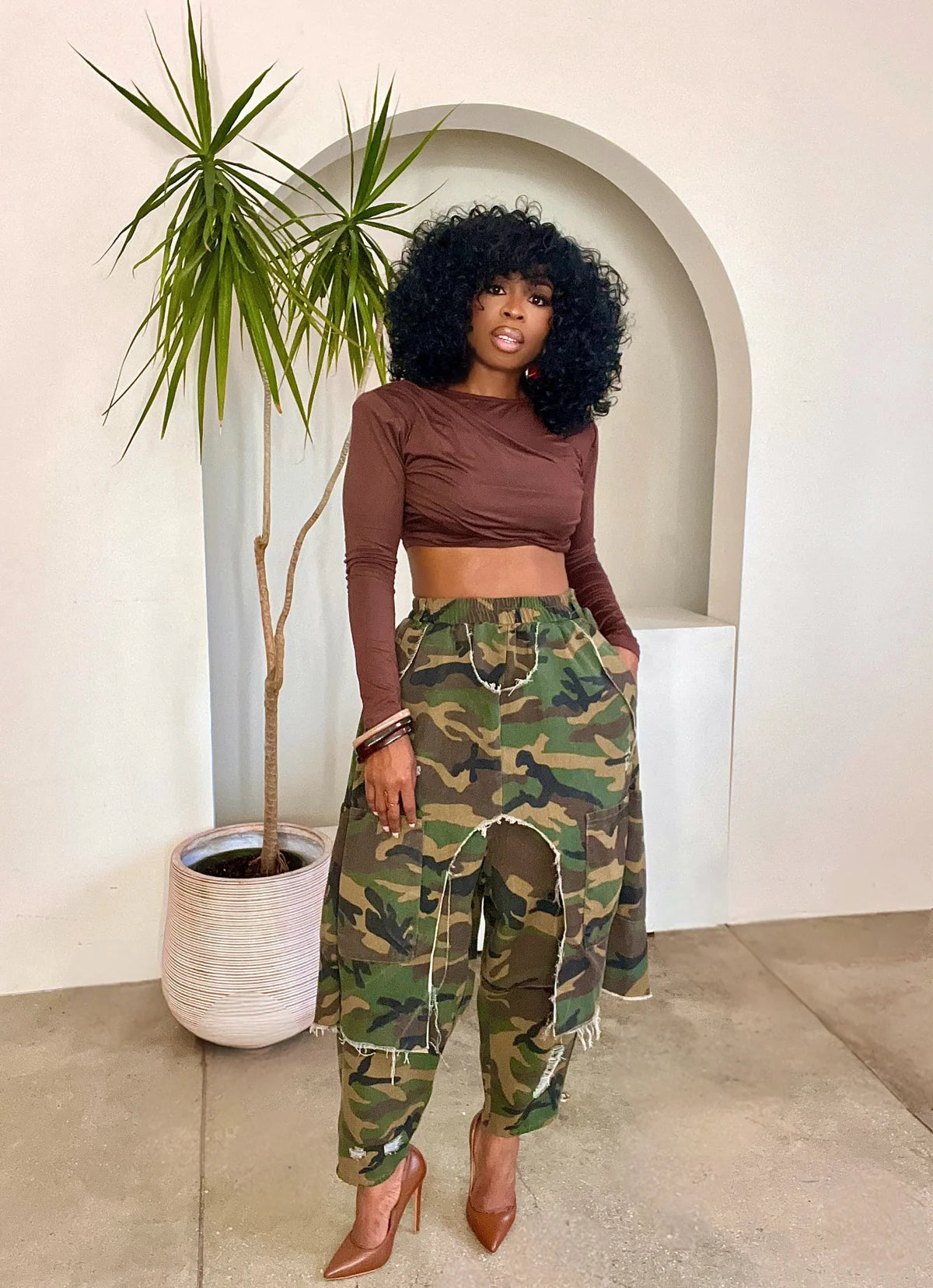 Fly Girl Season Camo pants