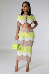 New!! Blanca Skirt Set
