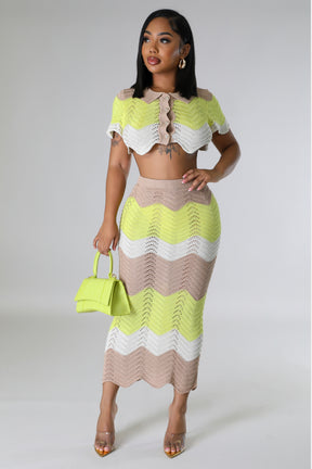 New!! Blanca Skirt Set
