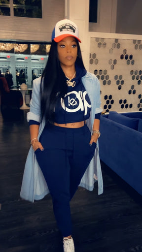 Le Trap “Original“ Jogger Set (Navy)
