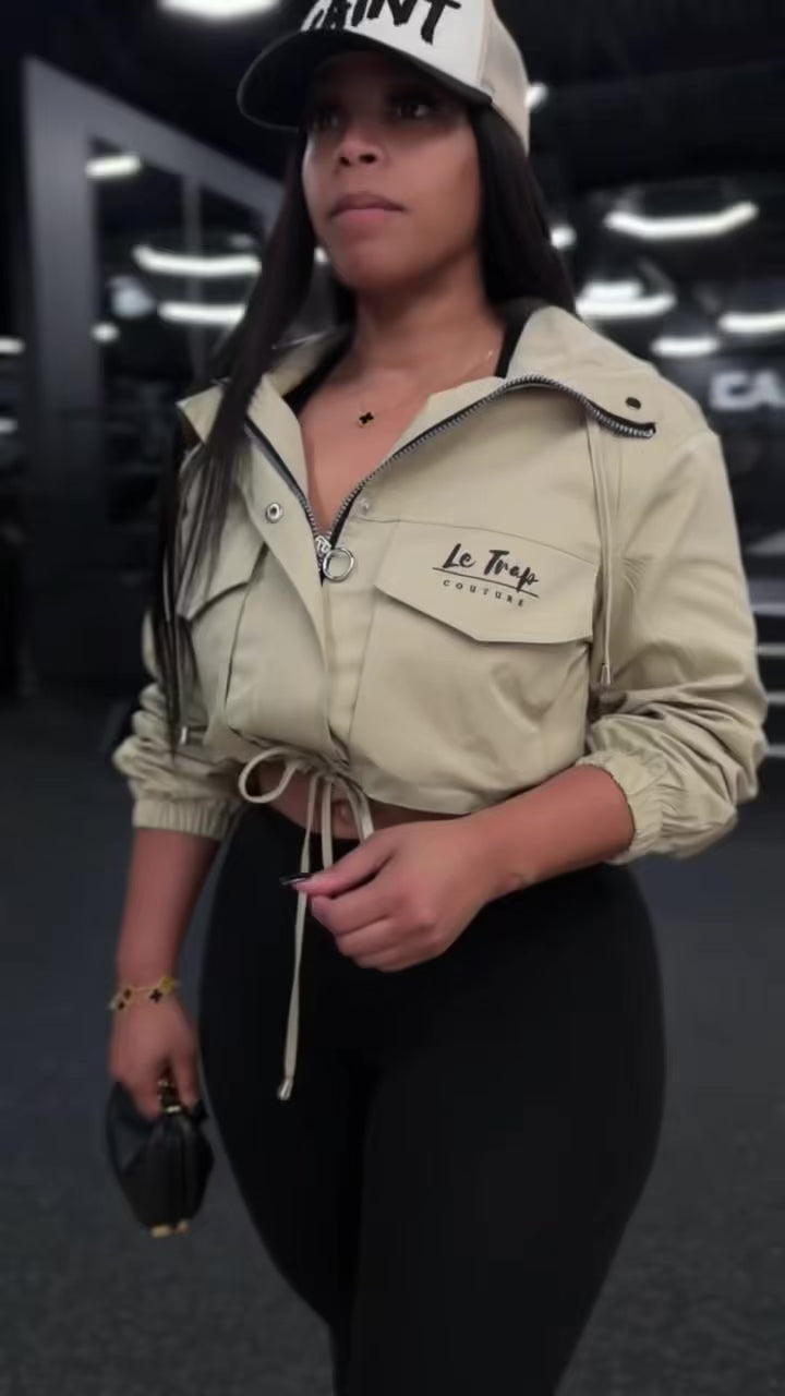 Spring Break Cropped Jacket