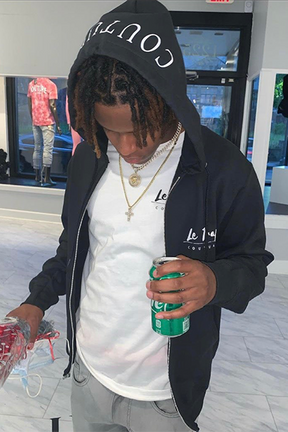 Le Trap Couture "Over Your Head” Zip Up