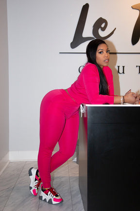 ”Track Me Down” Jogger Set