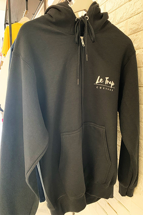 Le Trap Couture "Over Your Head” Zip Up