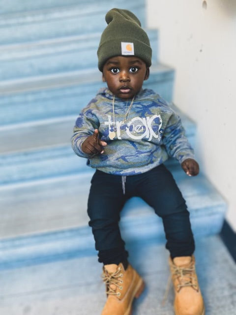Le Trap Couture “Classic” Camo Toddler Hoodie