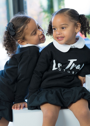 Le Trap Couture “Couture Signature” Toddler Sweater