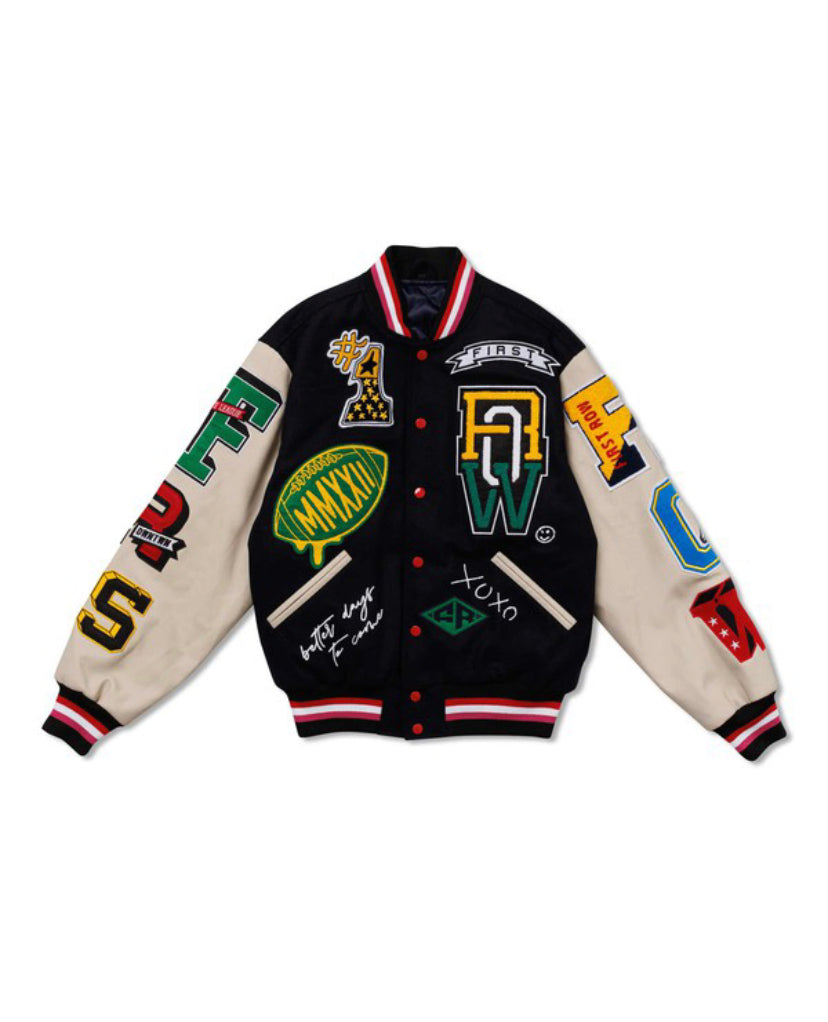 First Row “Super Charged” Varsity Jacket