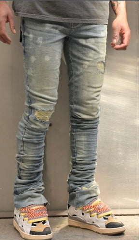 Restocked! Alix Medium Wash Stacked Jeans
