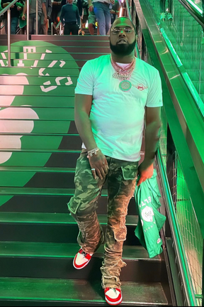 Restocked! Brutini Camo Stacked Jeans
