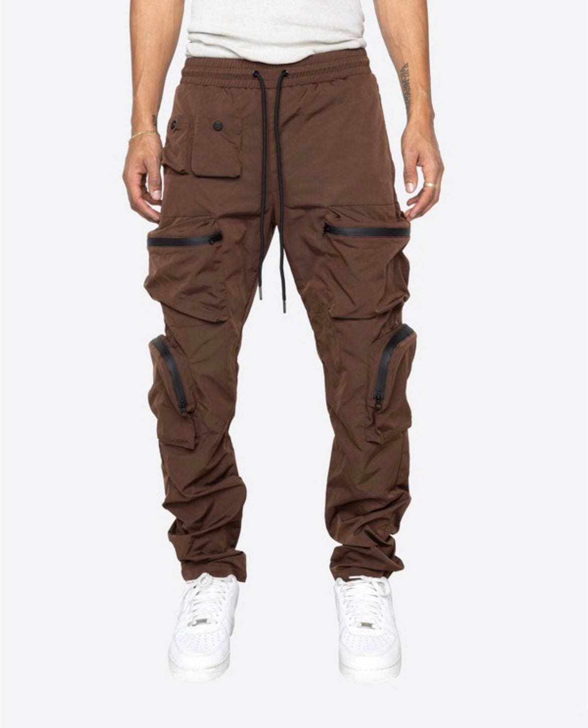Combat Track Pants (Brown)